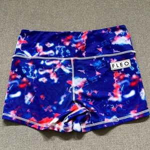 Fleo large patriotic shorts